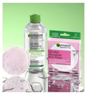 Garnier Micellar Water Facial Cleanser Combination Skin 400ml