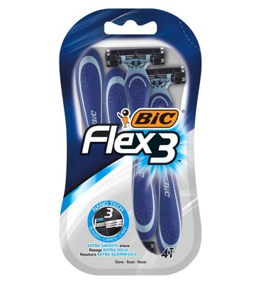 BIC Flex 3 Comfort Razors 4 Pack