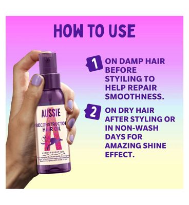 Aussie 3 Miracle Hair Oil Lightweight Treatment 100ml