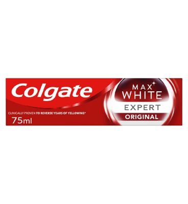 Colgate Max White Expert Original Whitening Toothpaste 75ml