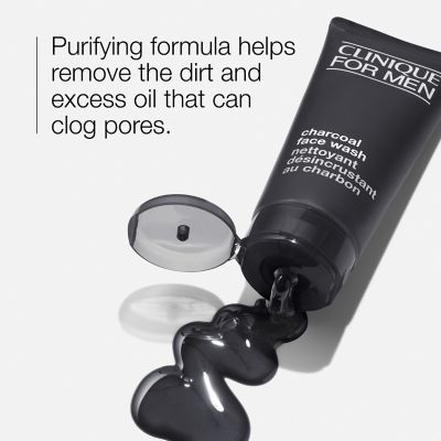 Clinique For Men Charcoal Face Wash Cleanser 200ml
