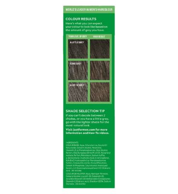 Just For Men Hair Colourant, Natural Medium Brown