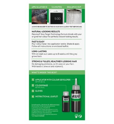 Just For Men Hair Colourant Natural Black