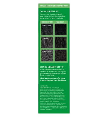 Just For Men Hair Colourant Natural Black