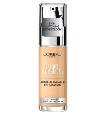 L'Oréal Paris True Match Liquid Foundation with Hyaluronic Acid 30ml and SPF
