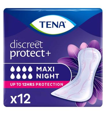 TENA Lady Maxi Night Incontinence Pads 12s<br/>