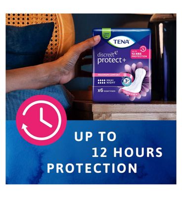 TENA Lady Maxi Night Incontinence Pads 12s<br/>