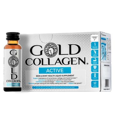 Active Gold Collagen 10 Day Programme Food Supplement 10 x 50ml bottles