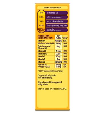 Bassetts Multivitamins Tropical Flavour Soft & Chewies 7-11 Years - 30