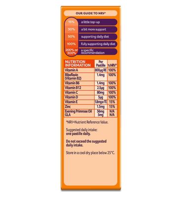 Bassetts Multivitamins Orange & Passionfruit Flavour Soft & Chewies 12-18 Years - 30