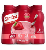 SlimFast Strawberry Flavour Shakes 6 x 325ml