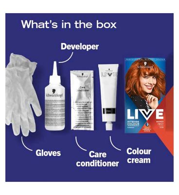 Schwarzkopf LIVE Mango Twist 030 Permanent Hair Dye