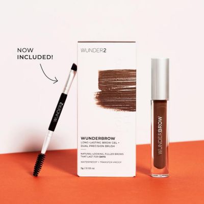 WUNDER2 WUNDERBROW Extra Long-Lasting Eyebrow Gel Brunette