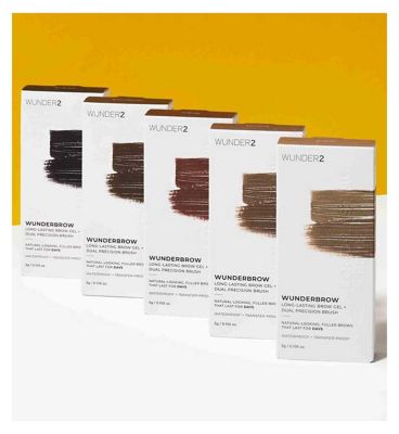 WUNDER2 WUNDERBROW Extra Long-Lasting Eyebrow Gel Brunette