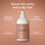 Sheamoisture  Coconut & Hibiscus Curl & Shine Conditioner 384 ML