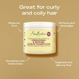 SheaMoisture Jamaican Black Castor Oil Strengthen & Restore Leave-In Conditioner 431ml