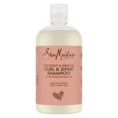 Sheamoisture Coconut & Hibiscus Curl & Shine Shampoo for Curly Hair 384 ML