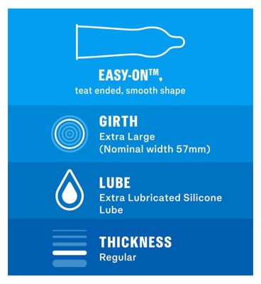 Durex XL Comfort Condoms - 12 Pack
