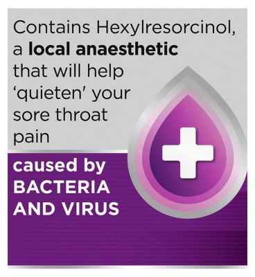 Strepsils Extra Blackcurrent Sore Throat Lozenges 24s