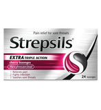 Strepsils Extra Cherry - Throat Pain Relief Lozenges 24s