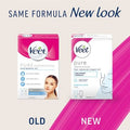 Veet Pure Hair Removal Kit Face Sensitive Skin - 2 x 50ml