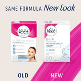 Veet Pure Hair Removal Kit Face Sensitive Skin - 2 x 50ml