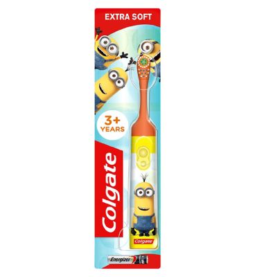 Colgate 360 Sonic Kids’ 3+ Years Minion Extra Soft Battery Powered Toothbrush