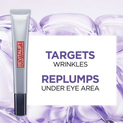 L'Oreal Paris Revitalift Filler  Hyaluronic Acid Anti Ageing Eye Cream 15ml