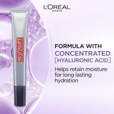 L'Oreal Paris Revitalift Filler  Hyaluronic Acid Anti Ageing Eye Cream 15ml