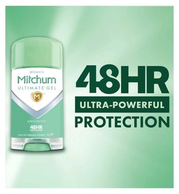 Mitchum Women Ultimate Unscented Gel Anti-perspirant 57g