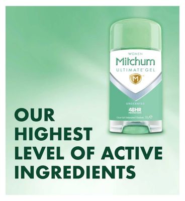 Mitchum Women Ultimate Unscented Gel Anti-perspirant 57g