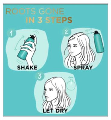 L’Oreal Paris Magic Retouch Brown Root Touch Up, Temporary Instant Root Concealer Spray With Easy Application, 75ml