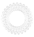 invisibobble POWER Clear Strong Hold Hair Ties, 3 Pack