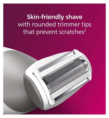 Philips LadyShave 6000 Series Wet & Dry Cordless Lady Shaver BRL126/00