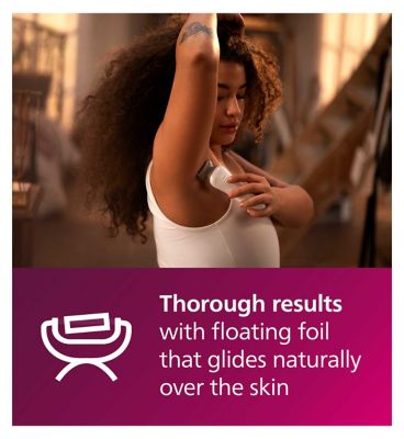 Philips LadyShave 6000 Series Wet & Dry Cordless Lady Shaver BRL126/00