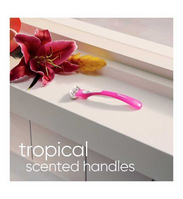 Gillette Venus Tropical Disposable Razors, Pack Of 3