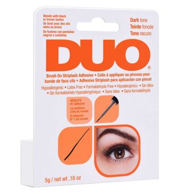 DUO Brush On Striplash Adhesive Dark 5g