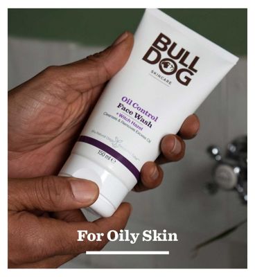 Bulldog Skincare Oil Control Face Wash for Men 150ml