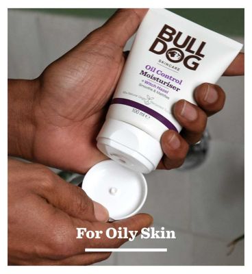 Bulldog Skincare Oil Control Face Moisturiser for Men 100ml
