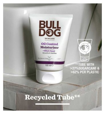 Bulldog Skincare Oil Control Face Moisturiser for Men 100ml