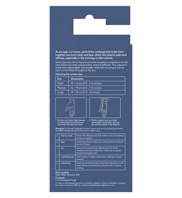 Boots Everyday Wrist Support - Large