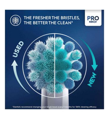 Oral-B Kids Replacement Toothbrush Heads x4 – Disney Frozen