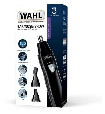 Wahl Trimmer Kit Rechargeable Ear, Nose and Eyebrow