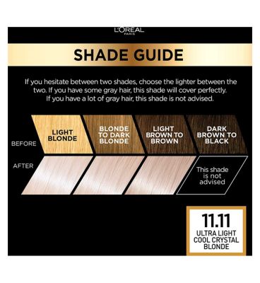 L'Oreal Paris Preference 11.11 Ultra Light Crystal Blonde Permanent Hair Dye