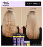 John Frieda Violet Crush Purple Conditioner 250ml for Brassy, Blonde Hair