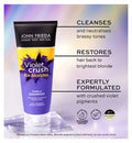 John Frieda Violet Crush Purple Shampoo 250ml for Brassy, Blonde Hair