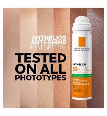 La Roche-Posay Anthelios Invisible Anti-Shine Mist Sunscreen SPF50 75ml