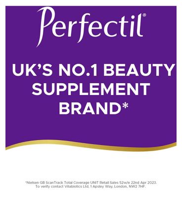 Vitabiotics Perfectil Platinum Collagen Hair - 10 Advanced Beauty Drinks