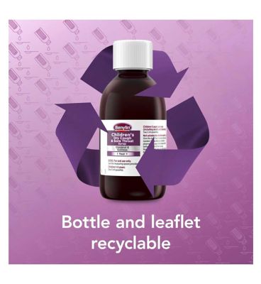 Benylin Children's Dry Cough and Sore Throat Syrup 1+ Year 125ml