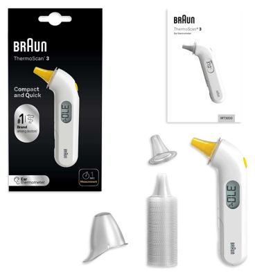 Braun ThermoScan® 3 Ear Thermometer IRT3030